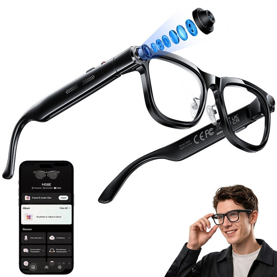 Photography Lighting Equipment - Occhiali Smart AI con Traduzione in
