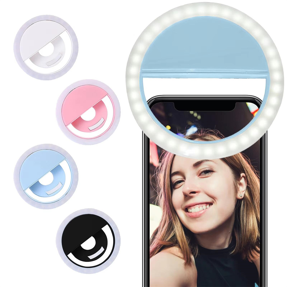Photography Lighting Equipment - Luce LED per selfie con ricarica