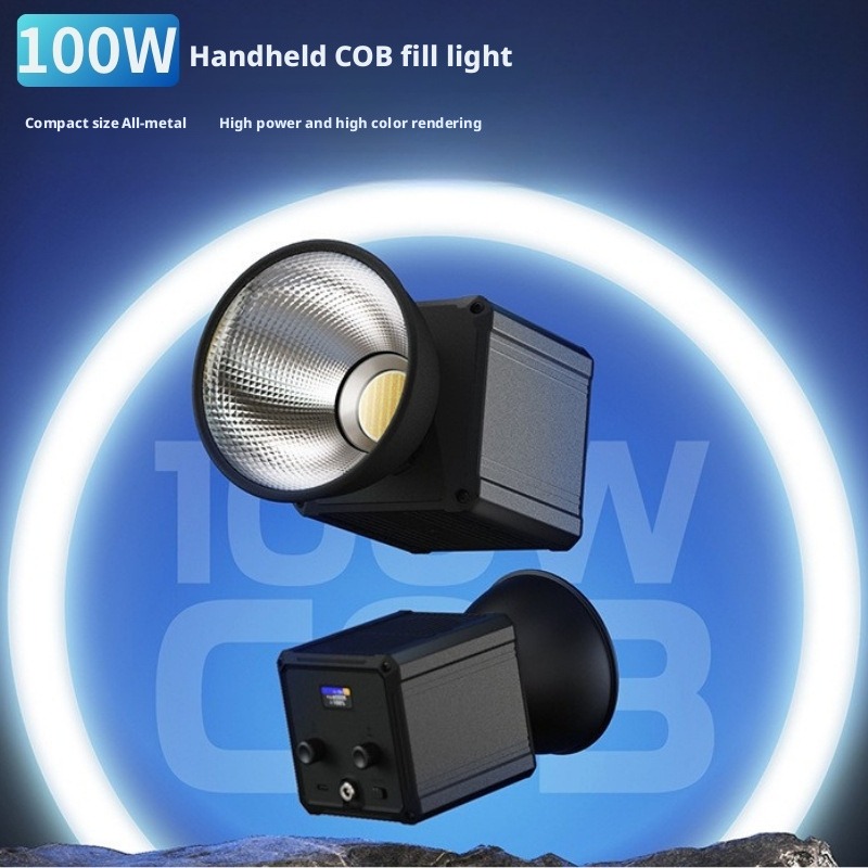 Photography Lighting App - Luce di Riempimento RGB 100W, Lampada