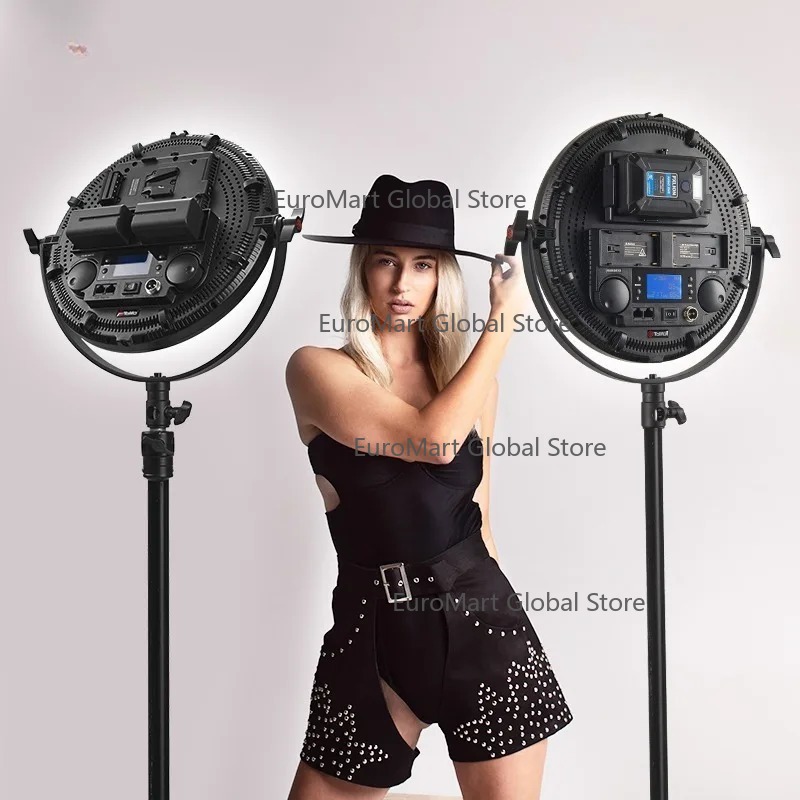 Photography Lighting App - Pannello Luminoso Rotondo da 12 Pollici