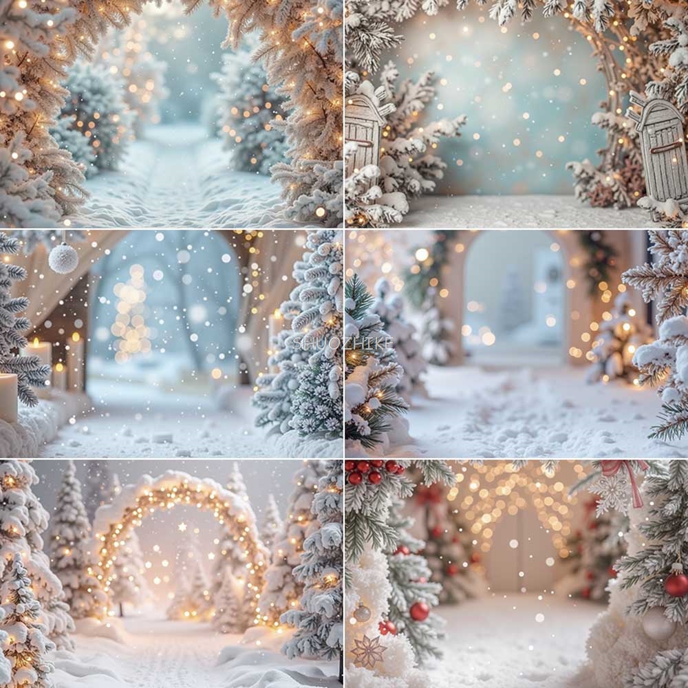 Photography Lighting White Background - Sfondo Bokeh con luci bianche di
