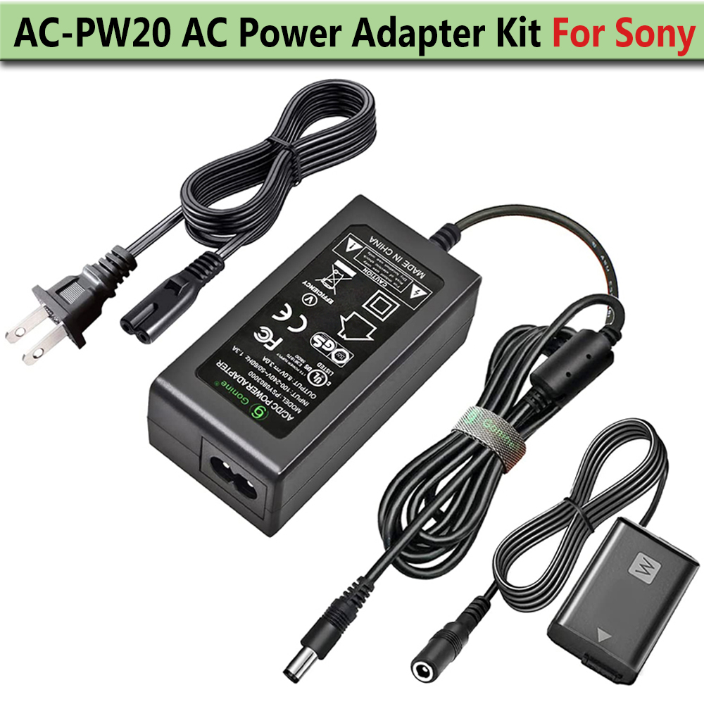 Sony Camera Zv-E10 - AC-PW20 ZV-E10 NP-FW50 Kit adattatore ca