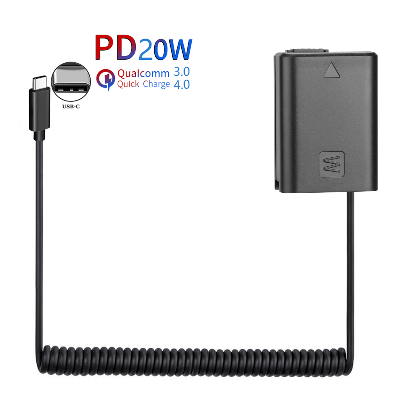 Sony Camera Zv-E10 - PD USB-C AC-PW20 NP-FW50 Adattatore di