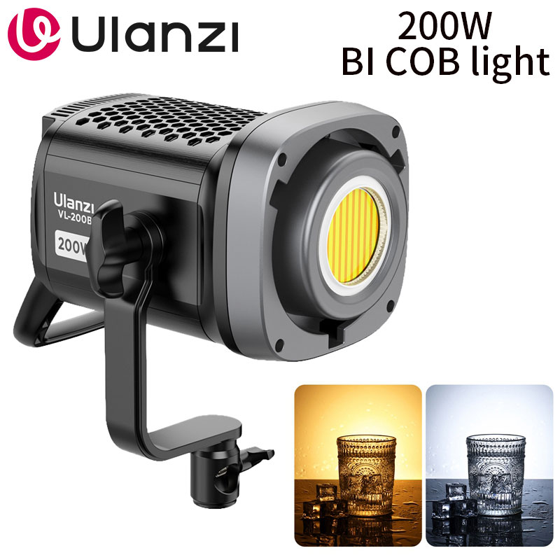 Photography Lighting App - Ulanzi VL-200Bi Luce Video COB Bicolore