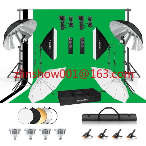 Photography Lighting Tools - Attrezzatura per studio fotografico 2.6*3m/2*3m Sfondo