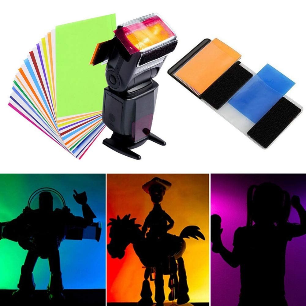 Photography Lighting For Portraits - Kit di 12 Gel Colorati per