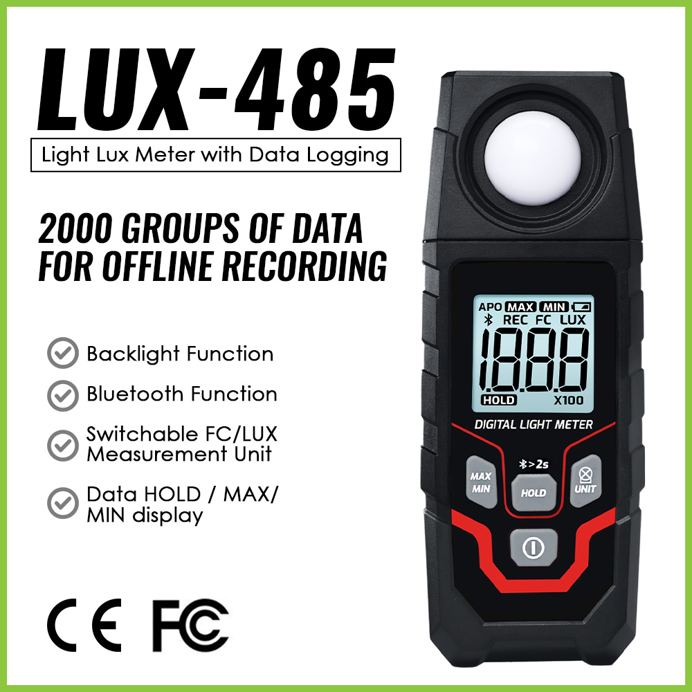 Photography Lighting Equipment - Luxmetro Digitale Bluetooth con App, Misuratore