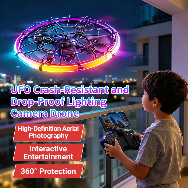 Photography Lighting App - Drone RC JJRC H145 UFO con