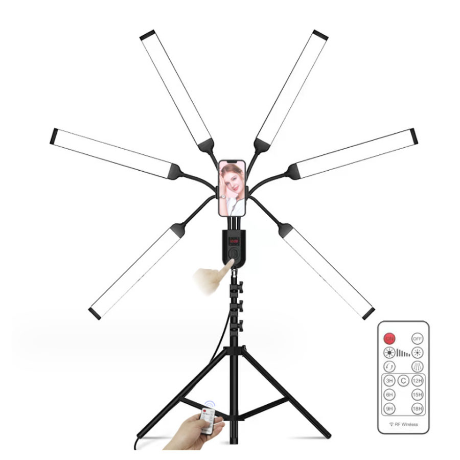 Photography Lighting No Shadows - Kit di illuminazione fotografica con luce