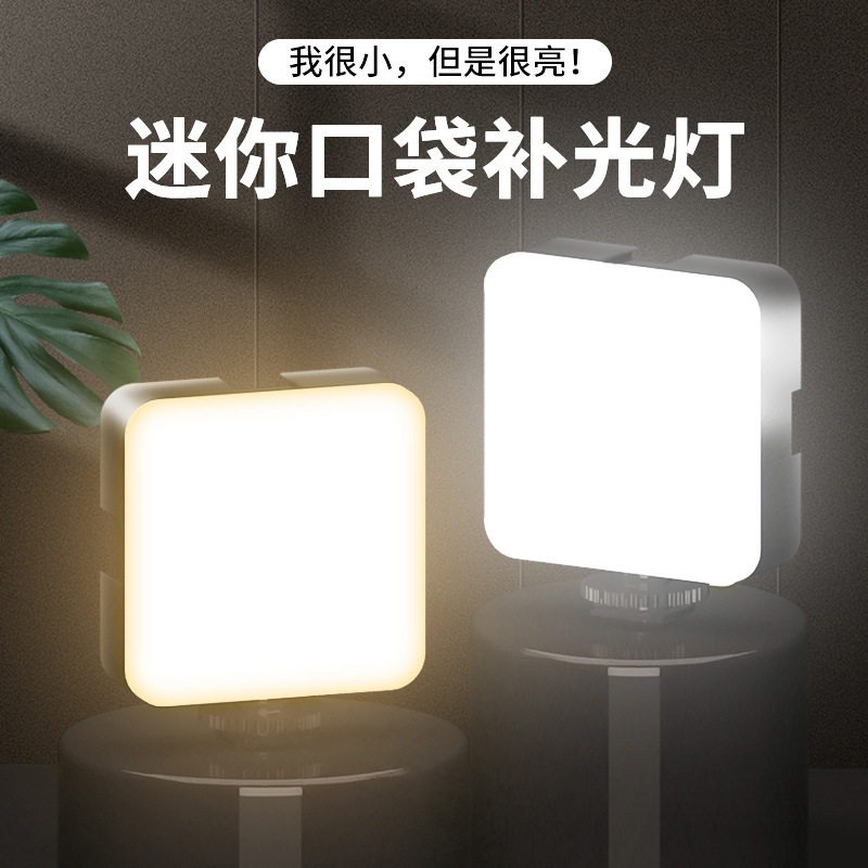 Photography Lighting For Portraits - Luce Video Portatile Tascabile con 3