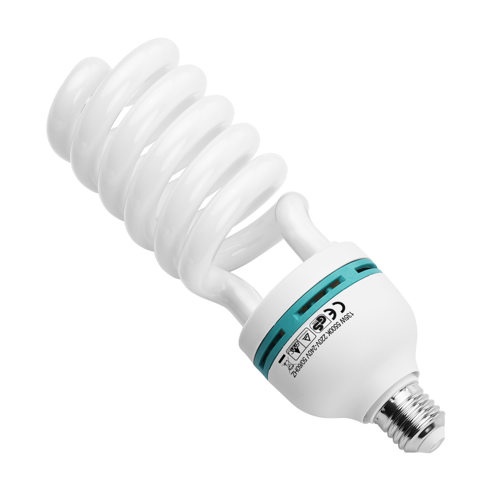 Photography Lighting Tools - Lampadina fluorescente a spirale Andoer 135W