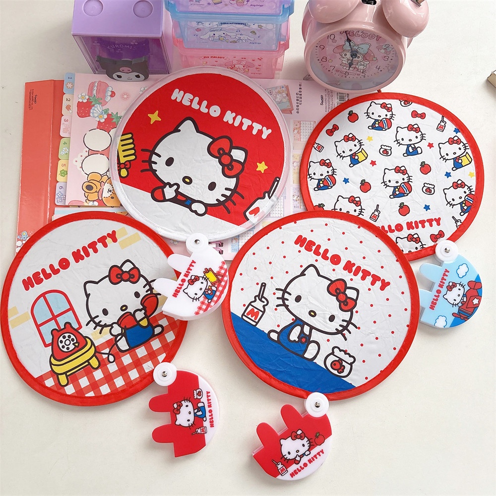Photography Lighting Equipment - Ventagli portatili pieghevoli riflettenti Sanrio Hello