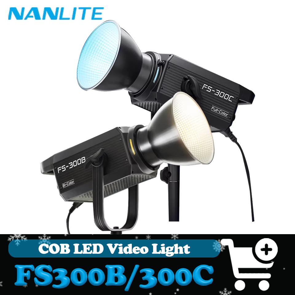 Photography Lighting App - Nanlite FS-300C FS-300B Luce video da