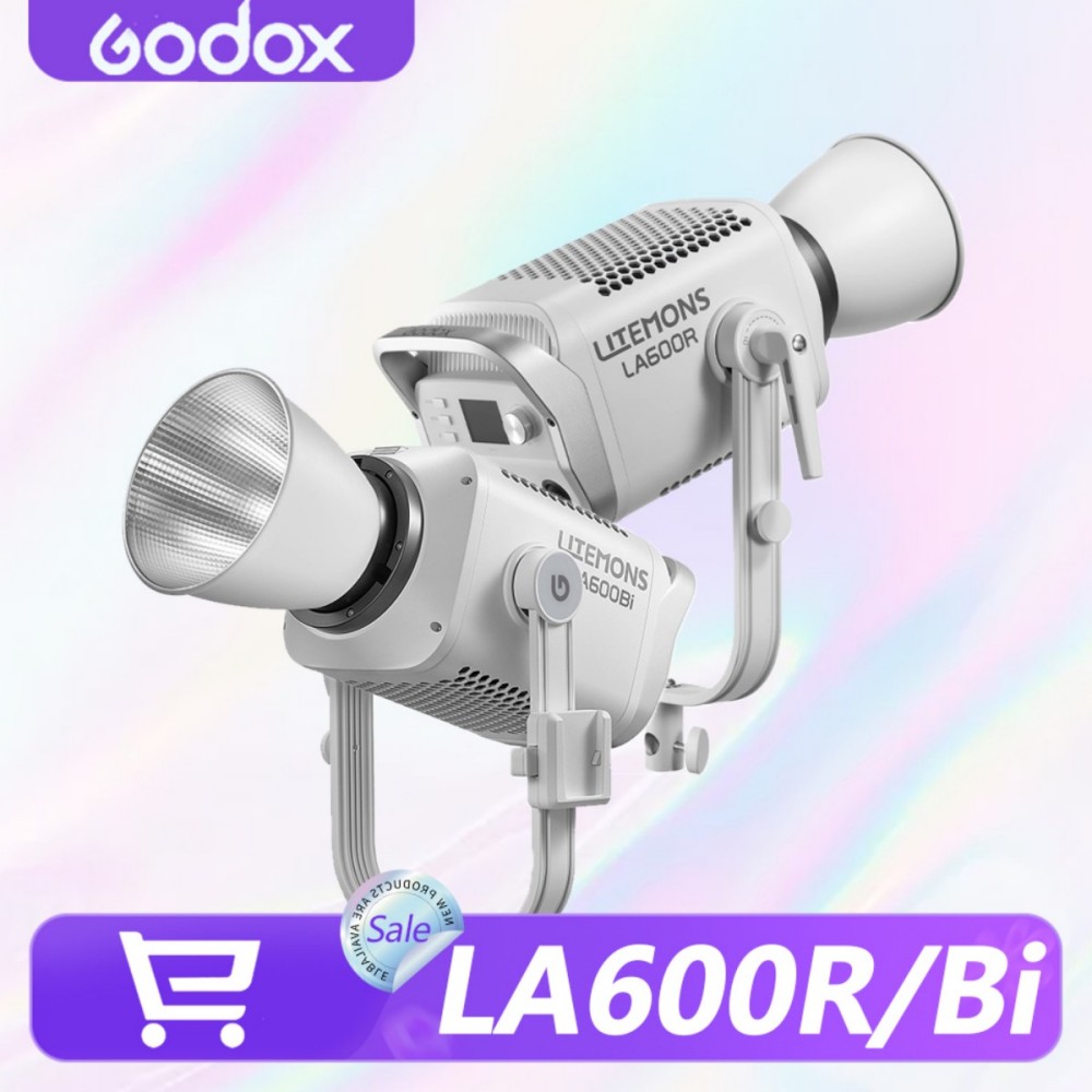 Photography Lighting For Portraits - Godox LITEMONS LA600Bi LA600R Luce LED
