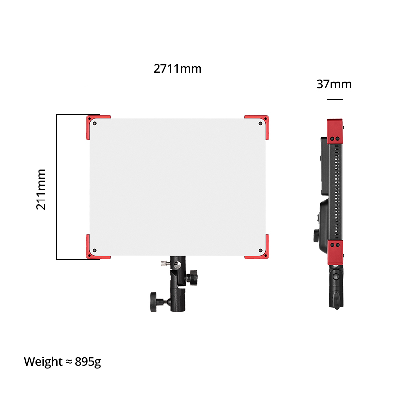 AMBITFUL LEDP60C Pannello lumi - Video Light Panel Led recensione e prezzo