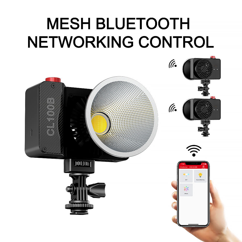 GVM CL100B Luce LED Bicolore P - Photography Lighting App recensione e prezzo