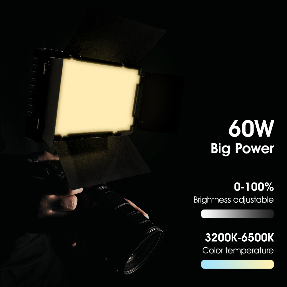Luce Video Portatile DS60BI, I - Video Light Panel Led recensione e prezzo