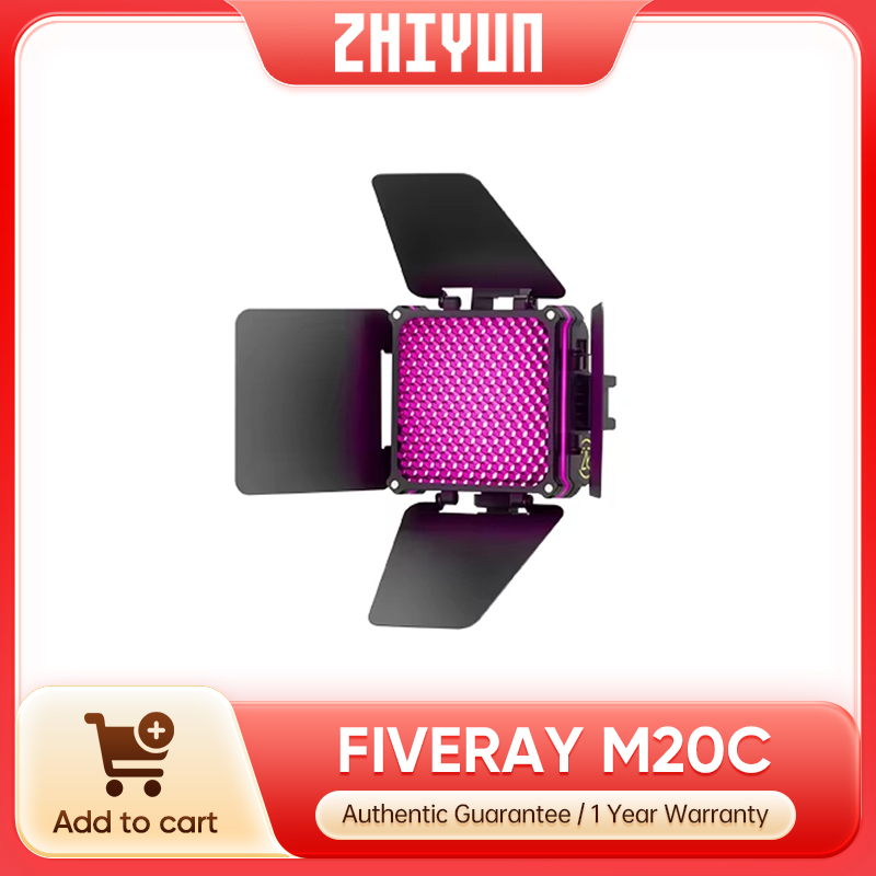 ZHIYUN FIVERAY M20C RGB M20 Lu - Photography Lighting App recensione e prezzo