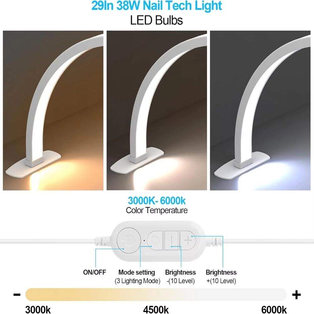 Lampada per Unghie a Mezzaluna - Photography Lighting No Shadows recensione e prezzo