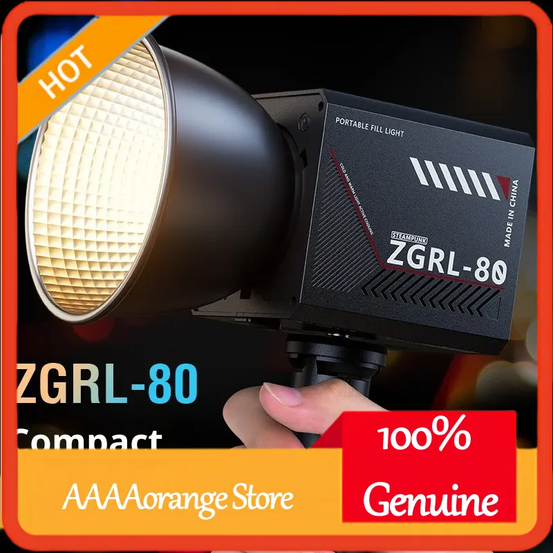 ZGRL80 80W COB LED Video Light - Photography Lighting For Outdoors recensione e prezzo