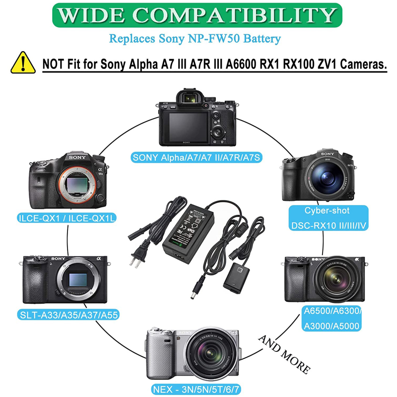 AC-PW20 ZV-E10 NP-FW50 Kit ada - Sony Camera Zv-E10 recensione e prezzo