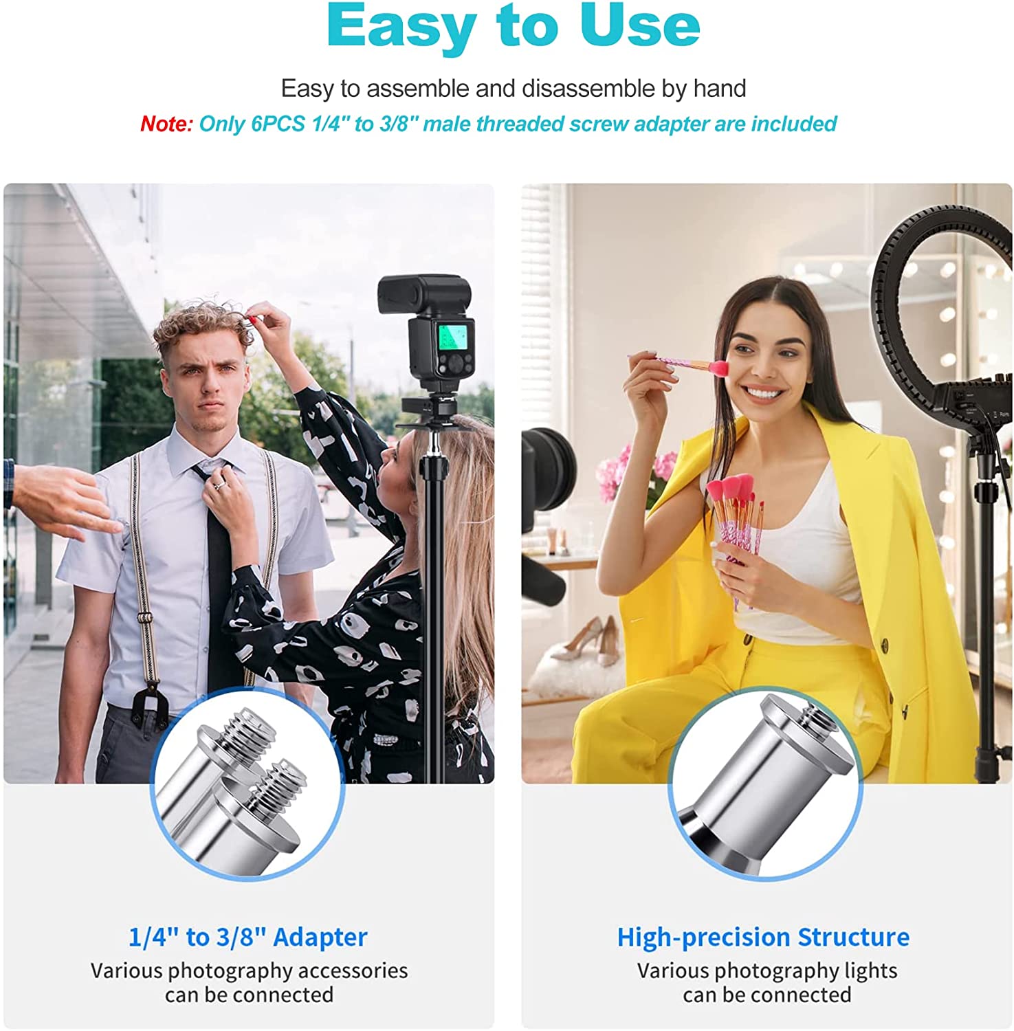 Selens Standard da 3/8 a 1/4 A - Photography Lighting Tools recensione e prezzo