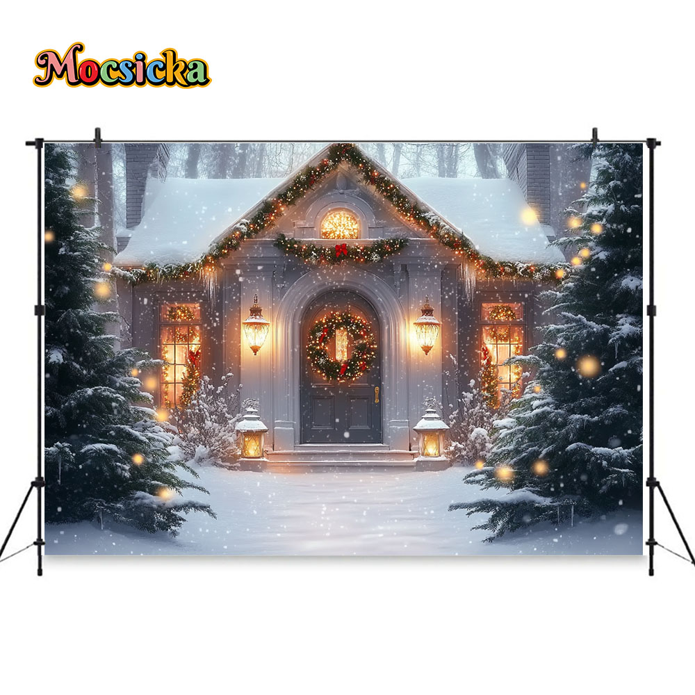 Mocsicka White Christmas Churc - Photography Lighting White Background recensione e prezzo
