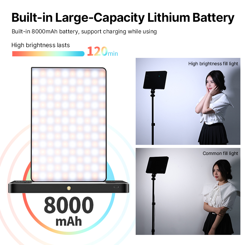 Ulanzi LT003 15W RGB Luce vide - Video Light Panel Led recensione e prezzo