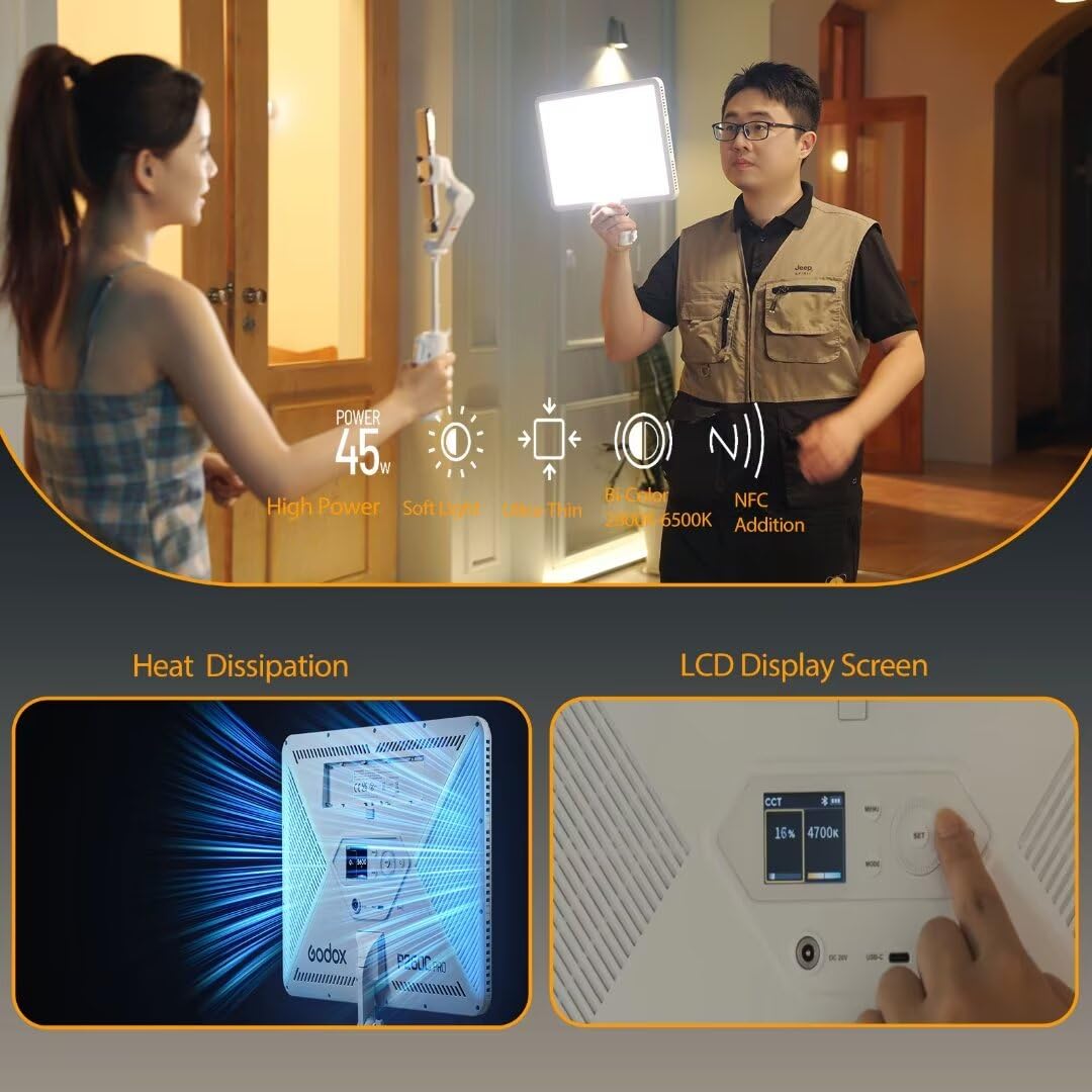 Godox P260C Pro Pannello lumin - Video Light Panel Led recensione e prezzo