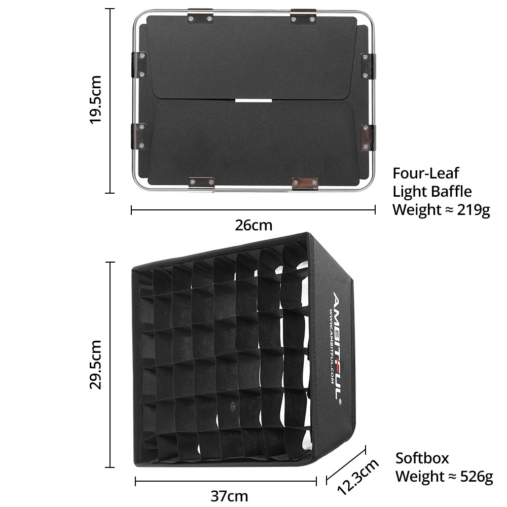 AMBITFUL P35R Pannello video L - Video Light Panel Led recensione e prezzo