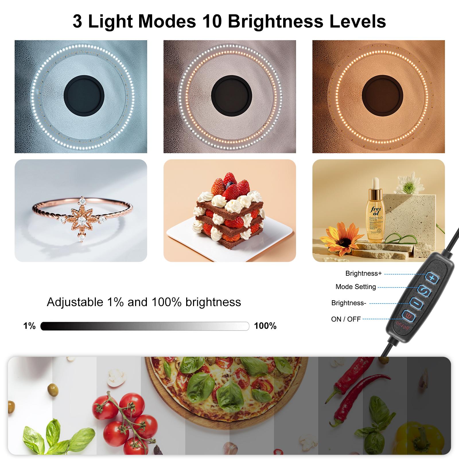 PULUZ Luce ad Anello Pieghevol - Photography Types Of Lighting recensione e prezzo