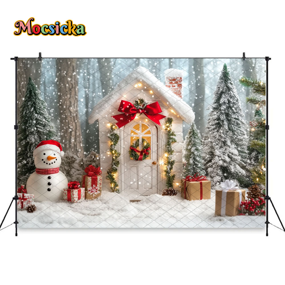 Mocsicka Bianco Casa di Natale - Photography Lighting White Background recensione e prezzo