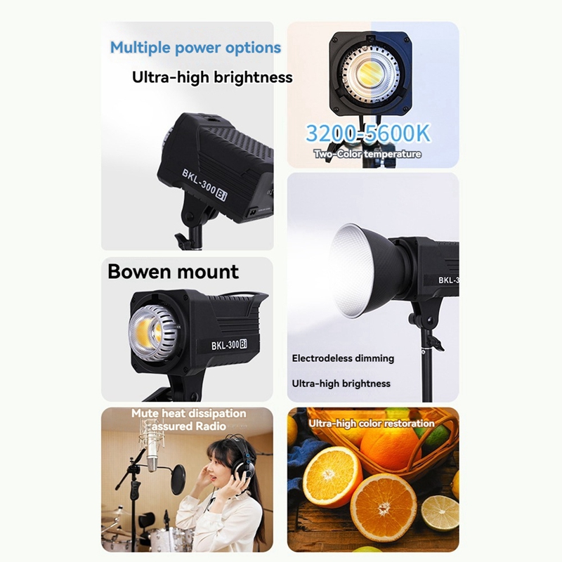 Luce Video Bi-LED da 300W, Ill - Photography Lighting Equipment recensione e prezzo