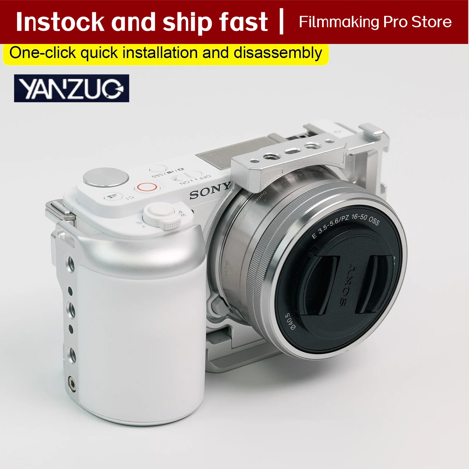 YANZUO ZV-E10 Gabbia per fotoc - Sony Camera Zv-E10 recensione e prezzo