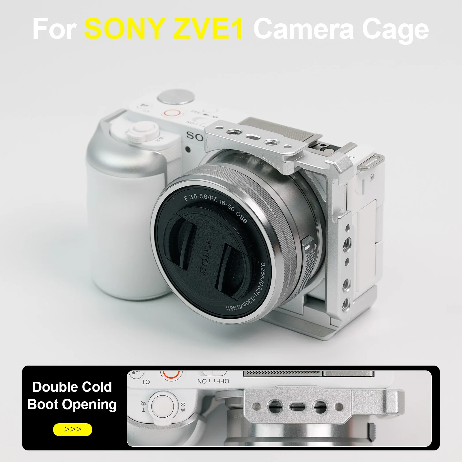 YANZUO ZV-E10 Gabbia per fotoc - Sony Camera Zv-E10 recensione e prezzo