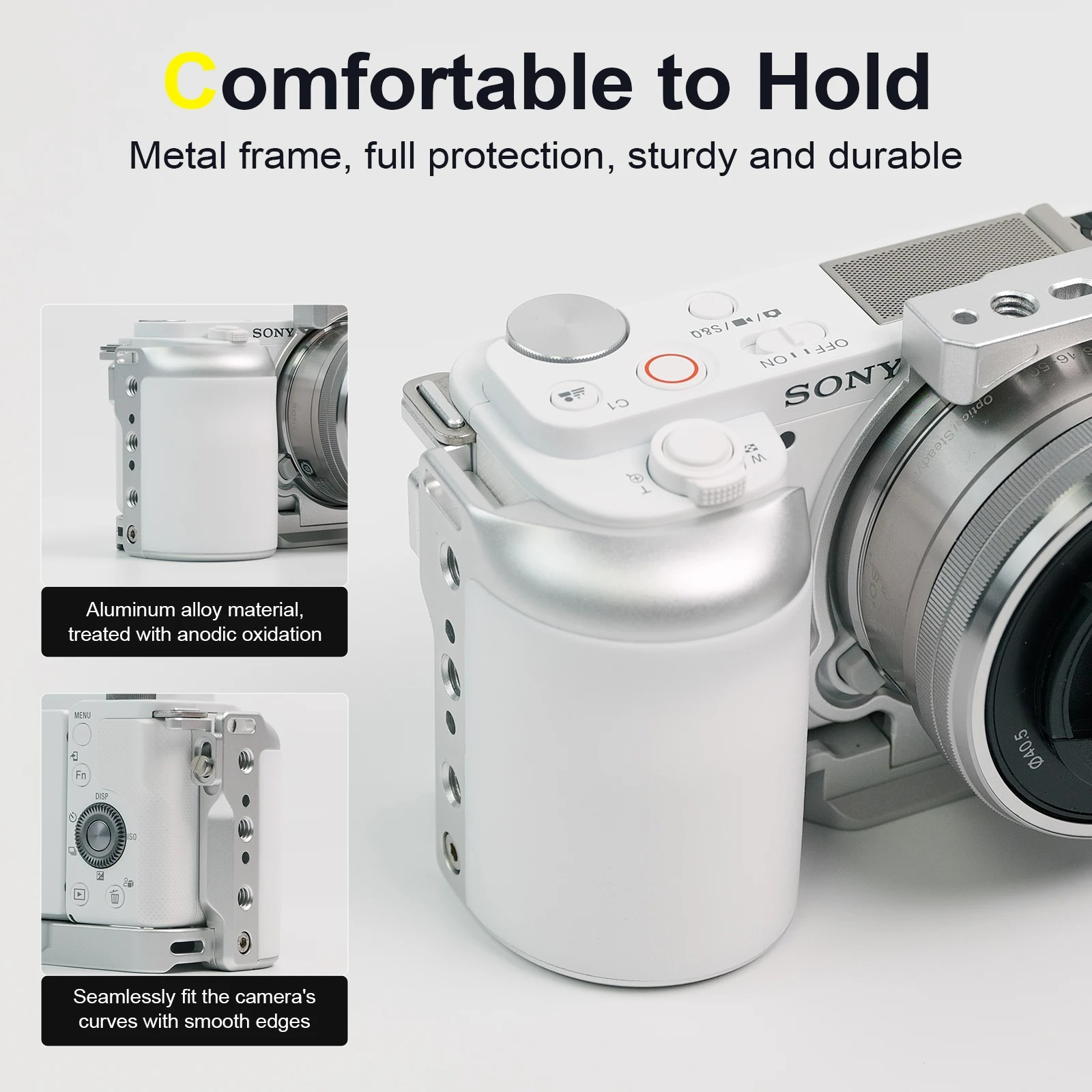 YANZUO ZV-E10 Gabbia per fotoc - Sony Camera Zv-E10 recensione e prezzo