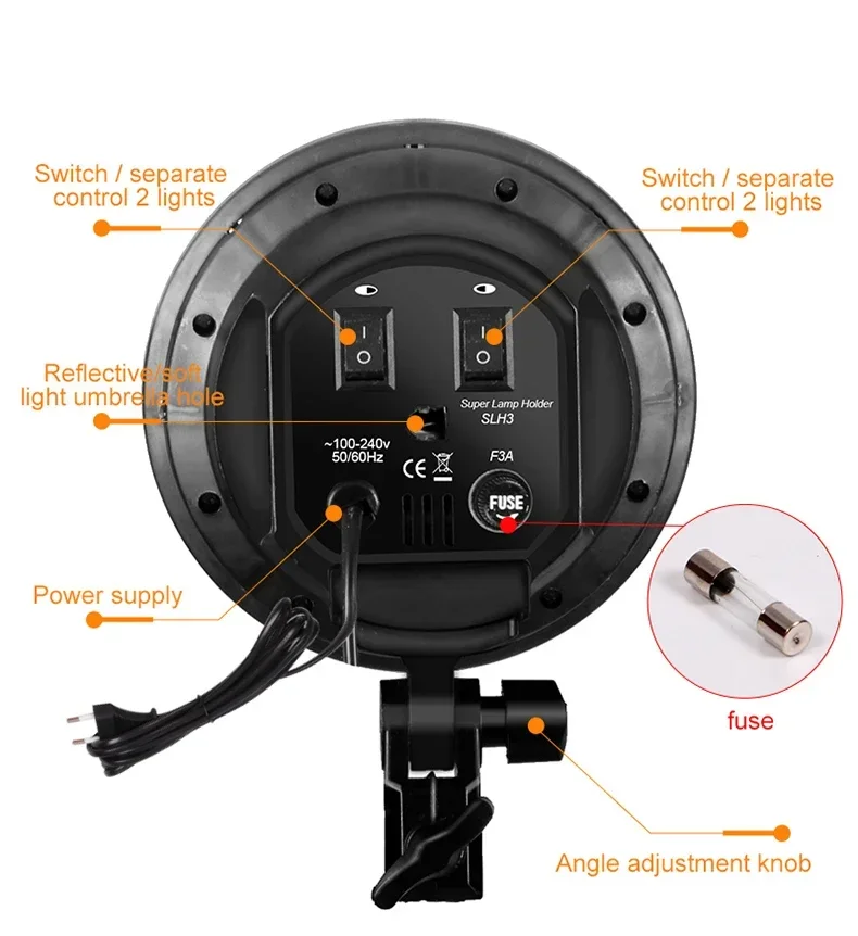 Kit di illuminazione per studi - Photography Lighting For Portraits recensione e prezzo